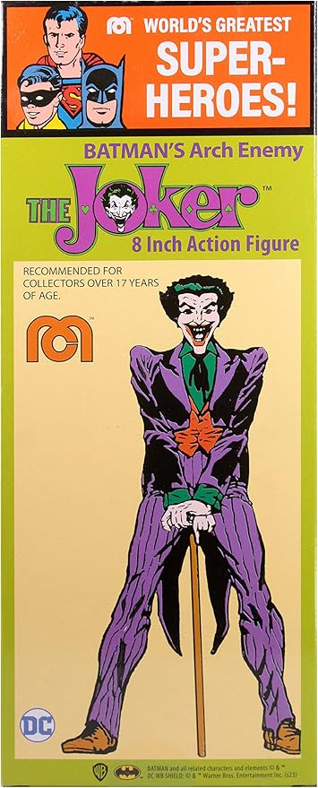 Mego DC Joker 50th Anniversary 8-Inch Action Figure - Image 4