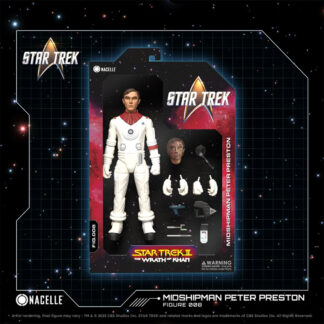 Peter Preston 7" Star Trek II: The Wrath of Khan Nacelle Premium Action Figure Collectible