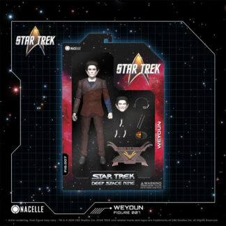 Weyoun 7" Star Trek: Deep Space Nine Nacelle Premium Action Figure Collectible