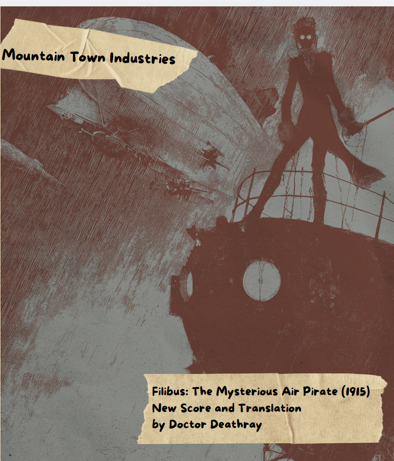 USB Video Disc - Filibus: The Mysterious Air Pirate (1915)