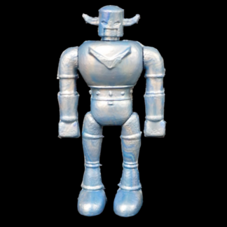 Kumiai-Ki: The Mighty Labor Union Mech - 3.75" Jointed Action Figure - Metallic Blue (solid)