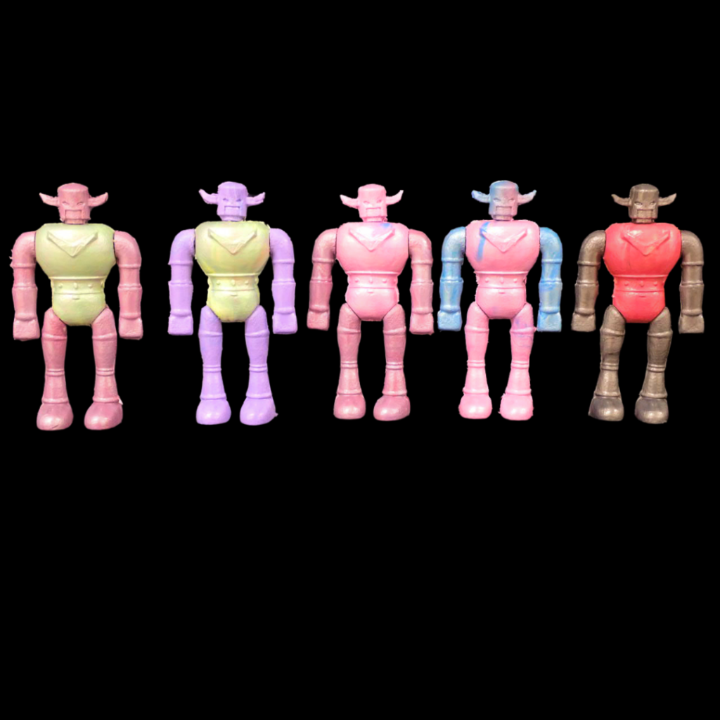 Kumiai-Ki: The Mighty Labor Union Mech - 3.75" Jointed Action Figure - MULTI-COLOR