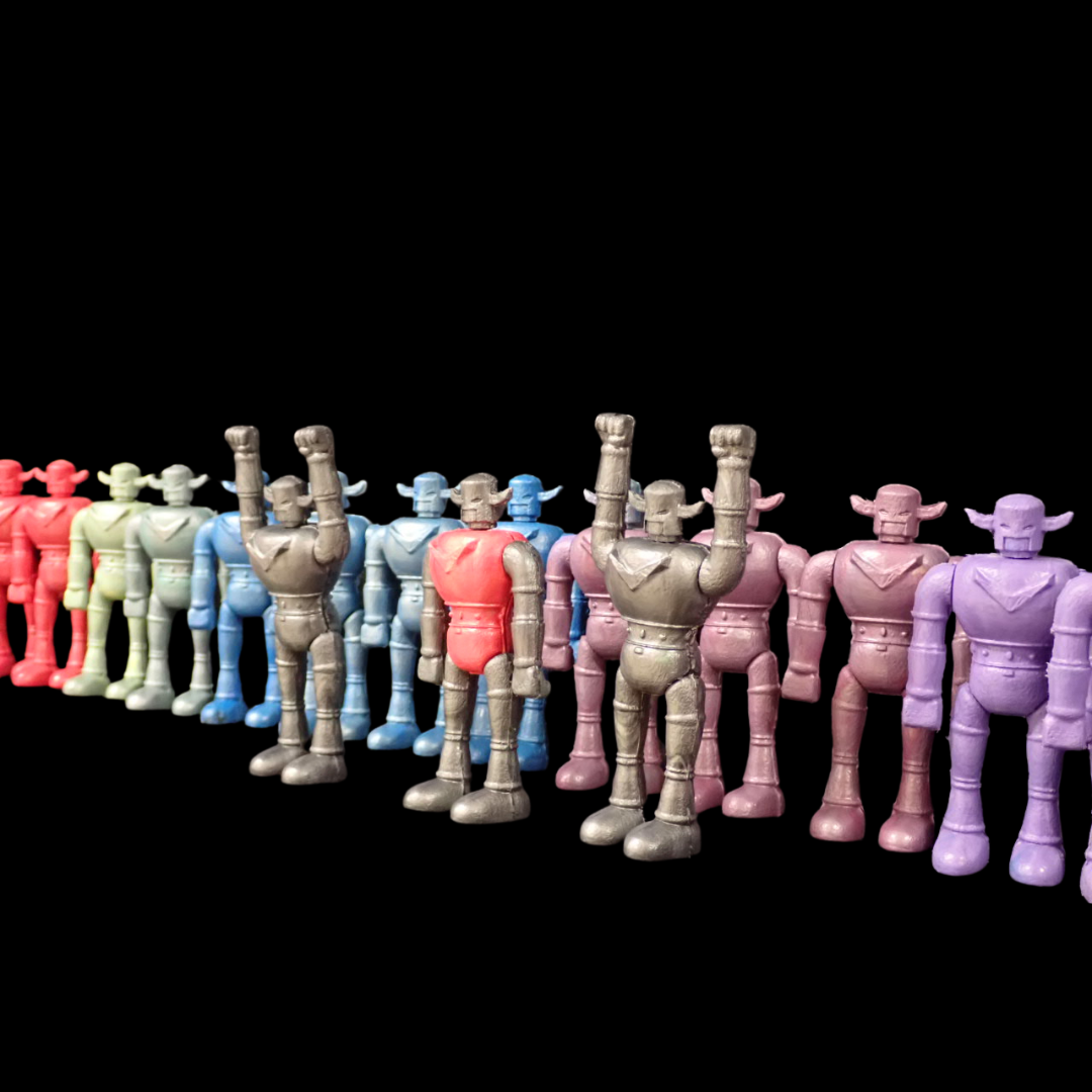 Kumiai-Ki: The Mighty Labor Union Mech - 3.75" Jointed Action Figure - MULTI-COLOR - Image 8