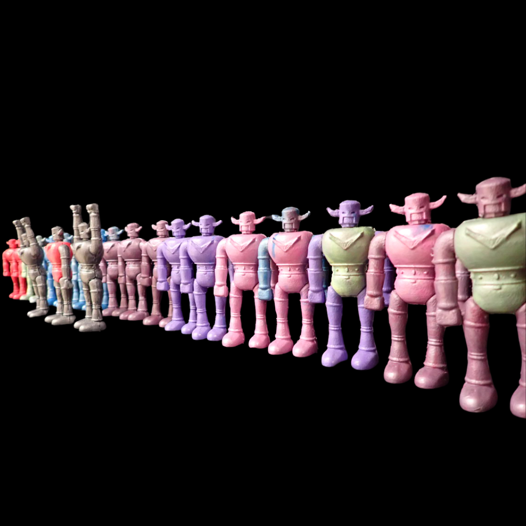 Kumiai-Ki: The Mighty Labor Union Mech - 3.75" Jointed Action Figure - MULTI-COLOR - Image 9