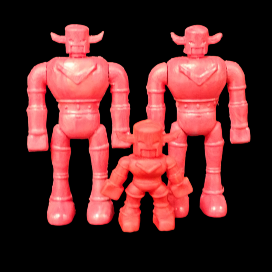 Kumiai-Ki: The Mighty Labor Union Mech - 3.75" Jointed Action Figure - Red (solid) - Image 2