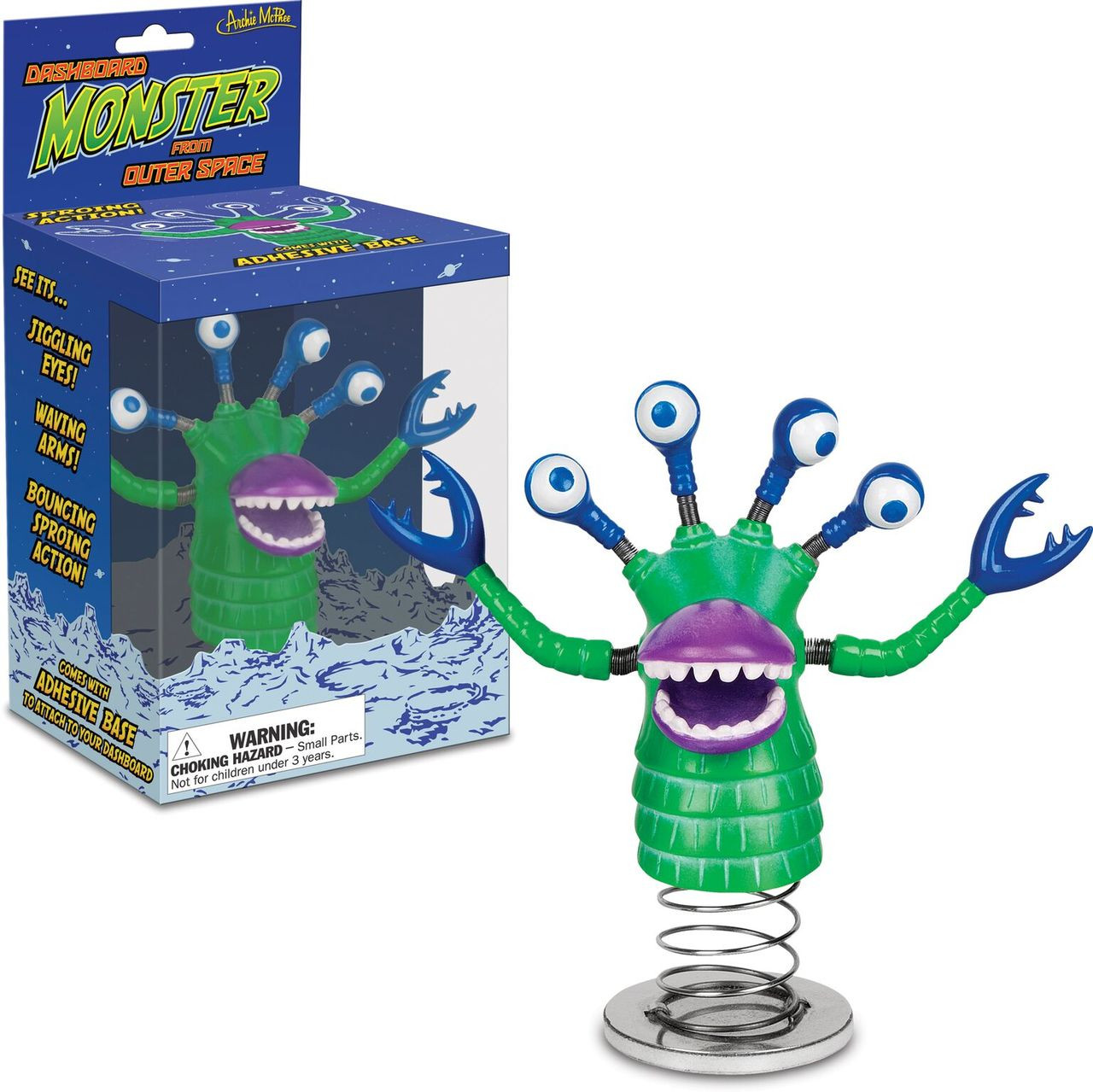 Archie Mcphee: Dashboard Monster from Outerspace