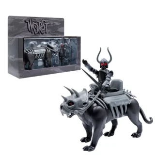 Super7 ReAction Figure, The WORST: Black Falcon and Famine Puma