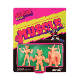 Super7 ReAction Figures, Shogun Figures: M.U.S.C.L.E. Pack C