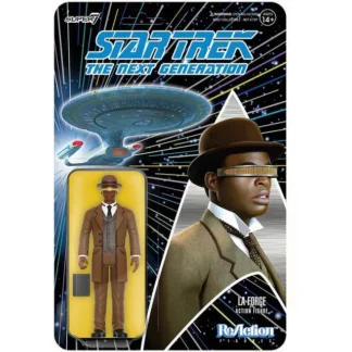Super7 ReAction Figure, Star Trek the Next Generation: Victorian La Forge