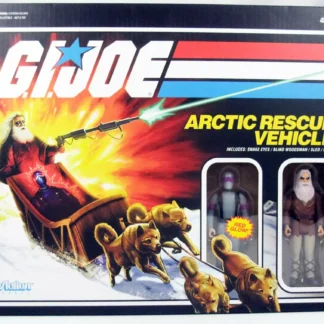 Super7 ReAction Figure, G.I. Joe: Arctic Rescue Vehicle inc. Snake Eyes, Blind Old Man