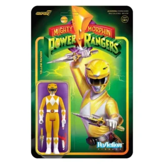 Super7 ReAction Figure, Mighty Morphin' Power Rangers: Yellow Ranger