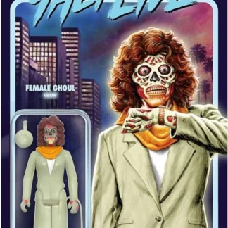 Super7 ReAction Figure, They Live: Female Ghoul (Glow)
